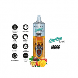 Saltica Cyberpunk 12000 Mango Passion Fruit Pod